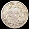 Image 2 : 1873 Open 3 Seated Liberty Dime CLOSELY UNCIRCULAT