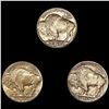 Image 2 : (3) Buffalo Nickels ((2) 1931-S, 1938-D) CLOSELY