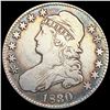 Image 1 : 1830 Capped Bust Half Dollar LIGHTLY CIRCULATED