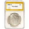 Image 1 : 1880-O Morgan Silver Dollar PGA MS60