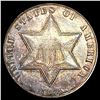 Image 1 : 1862 Silver Three Cent NEARLY UNCIRCULATED
