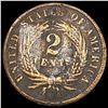 Image 2 : 1864 Two Cent Piece NEARLY UNCIRCULATED