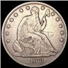 Image 1 : 1873 Seated Liberty Half Dollar LIGHTLY CIRCULATED