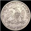 Image 2 : 1873 Seated Liberty Half Dollar LIGHTLY CIRCULATED