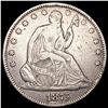 Image 1 : 1875 Seated Liberty Half Dollar LIGHTLY CIRCULATED