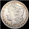 Image 1 : 1881-CC Morgan Silver Dollar NICELY CIRCULATED