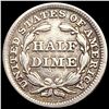 Image 2 : 1849 Seated Liberty Half Dime NEARLY UNCIRCULATED