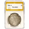 Image 1 : 1891-S Morgan Silver Dollar PGA MS63