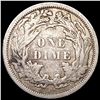 Image 2 : 1873 Seated Liberty Dime LIGHTLY CIRCULATED