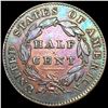 Image 2 : 1832 Classic Head Half Cent UNCIRCULATED