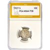 Image 1 : 1927-S Mercury Silver Dime PGA MS64 FSB