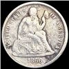 Image 1 : 1866-S Seated Liberty Dime LIGHTLY CIRCULATED