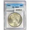 Image 1 : 1922 Silver Peace Dollar ICG MS65