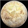 Image 1 : 1856 Silver Three Cent LIGHTLY CIRCULATED