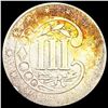 Image 2 : 1856 Silver Three Cent LIGHTLY CIRCULATED