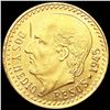 Image 1 : 1945 Mexico .0603oz 2 1/2 Pesos CHOICE BU