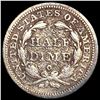 Image 2 : 1844-O Seated Liberty Half Dime LIGHTLY CIRCULATED