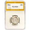 Image 1 : 1926 Standing Liberty Quarter PGA MS64