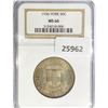 Image 1 : 1936 York Half Dollar NGC MS66