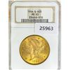 Image 1 : 1904-S $20 Gold Double Eagle NGC MS63