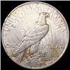Image 2 : 1921 Silver Peace Dollar NEARLY UNCIRCULATED