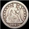 Image 1 : 1845-O Seated Liberty Dime NICELY CIRCULATED