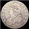 Image 1 : 1826 Capped Bust Half Dollar NICELY CIRCULATED