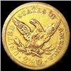Image 2 : 1852 $2.50 Gold Quarter Eagle NICELY CIRCULATED