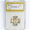 Image 1 : 1949-D Jefferson Nickel PGA MS68 FS