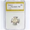 Image 1 : 1920-D Mercury Silver Dime PGA MS65+ FSB