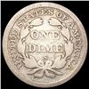 Image 2 : 1859-S Seated Liberty Dime NICELY CIRCULATED