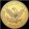 Image 2 : 1861 $5 Gold Half Eagle ABOUT UNCIRCULATED