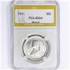 Image 1 : 1921 Missouri Half Dollar PGA MS64
