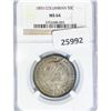 Image 1 : 1893 Columbia Half Dollar NGC MS64