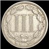 Image 2 : 1879 Nickel Three Cent CLOSELY UNCIRCULATED