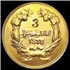 Image 2 : 1878 $3 Gold Piece ABOUT UNCIRCULATED