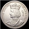 Image 1 : 1893 Isabella Silver Quarter CHOICE BU