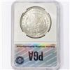 Image 2 : 1878 8TF Morgan Silver Dollar PGA MS63+ DMPL