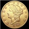 1888-S $20 Gold Double Eagle UNCIRCULATED