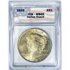 1923 Silver Peace Dollar ICG MS65