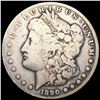 Image 1 : 1890-CC Morgan Silver Dollar NICELY CIRCULATED