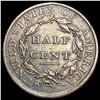 Image 2 : 1809 Classic Head Half Cent CLOSELY UNCIRCULATED