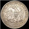 Image 2 : 1874 Arws Seated Liberty Half Dollar LIGHTLY CIRCU