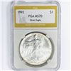 1993 American Silver Eagle PGA MS70
