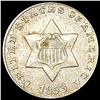 Image 1 : 1853 Silver Three Cent CLOSELY UNCIRCULATED