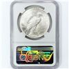 Image 2 : 1923-D Silver Peace Dollar NGC MS61