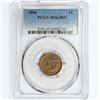 Image 1 : 1896 Indian Head Cent PCGS MS63 BN