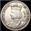 Image 1 : 1893 Isabella Silver Quarter CLOSELY UNCIRCULATED