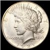 Image 1 : 1921 Silver Peace Dollar NEARLY UNCIRCULATED
