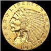 Image 1 : 1914 $2.50 Gold Quarter Eagle UNCIRCULATED